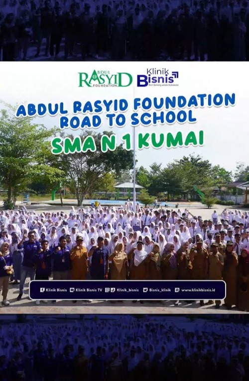 <center>SOSIALISASI BEASISWA KULIAH & BANTUAN UMKM OLEH ALUMNI SMAN 1 KUMAI MEWAKILI ABDUL RASYID FOUNDATION</center> video
